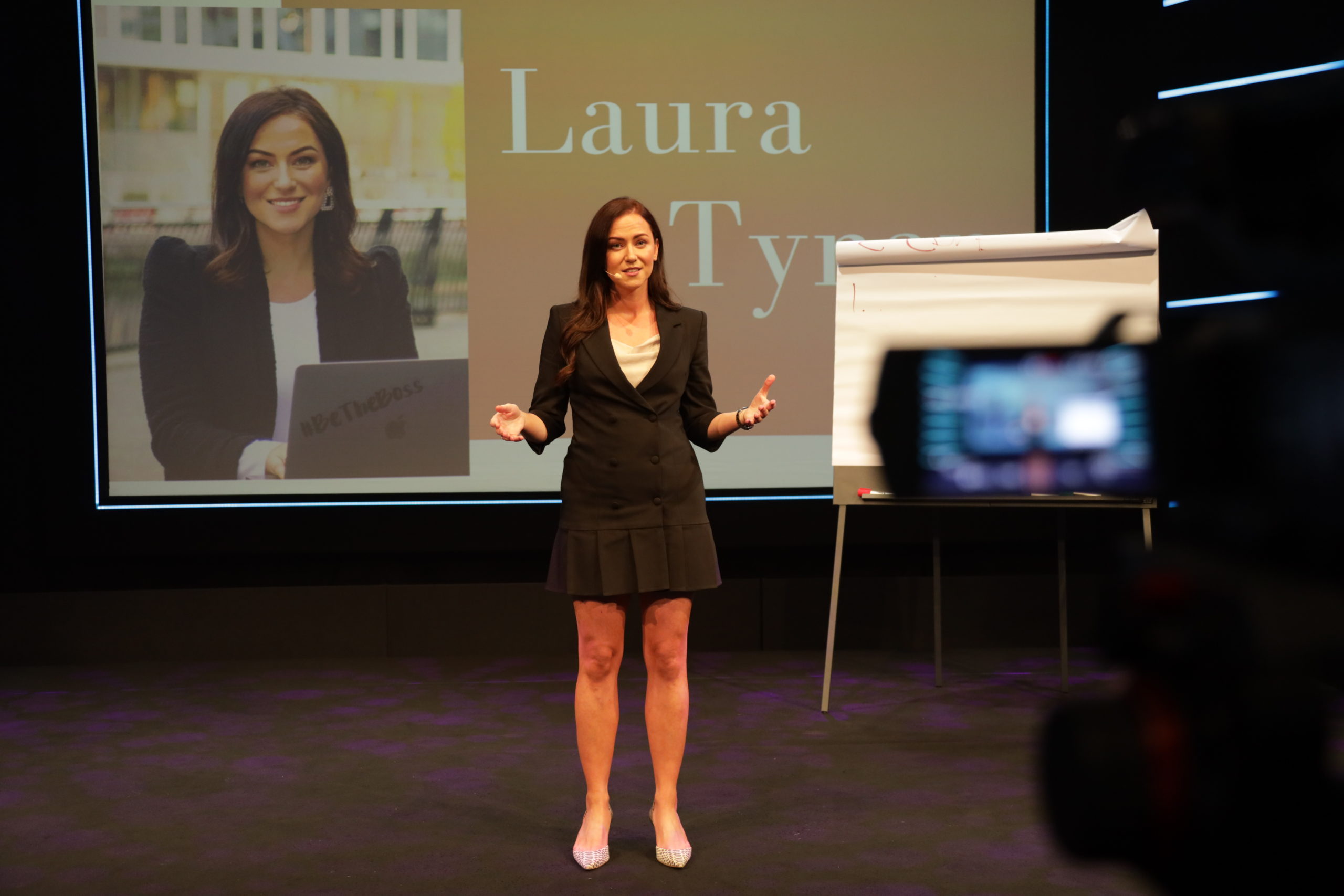Laura Tynan London live event women in business